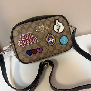 Coach Brown Evil Queen Crossbody Bag CC151 camera bag